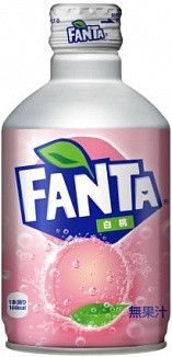Fanta White Peach Metallipullo