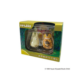 Naapurini Totoro  - Kissabussi ja Valkoinen Totoro - heilurifiguurit