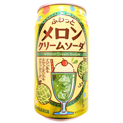 Fuwatto Melon Cream Sooda 350ml