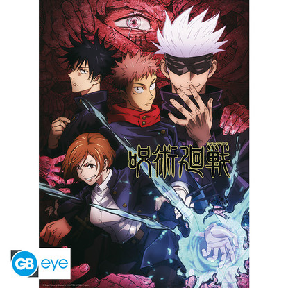 Jujutsu Kaisen - Group and schools - julistesetti 