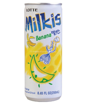 Milkis Banana - jogurtin ja banaanin makuinen janojuoma 