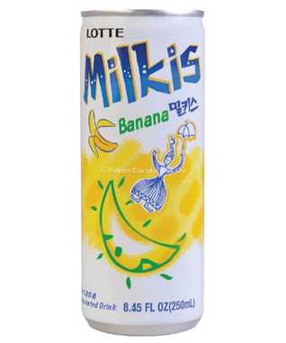Milkis Banana - jogurtin ja banaanin makuinen janojuoma 