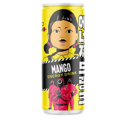 Squid Game energiajuoma - Mango