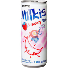 Milkis Strawberry - jogurtin ja mansikan makuinen janojuoma 