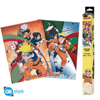 Naruto - Team 7 - julistesetti 