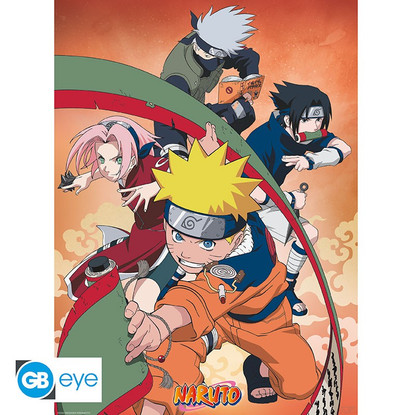 Naruto - Team 7 - julistesetti 