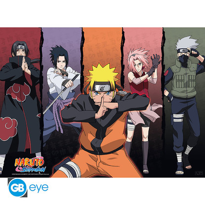 Naruto - Groups - julistesetti 
