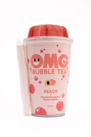 OMG Bubble Tea - Persikka&Mansikka