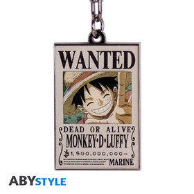 One Piece - Wanted Luffy - avaimenperä