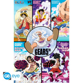 One Piece - Gears history - juliste
