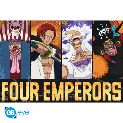One Piece - The Four Emperors - juliste