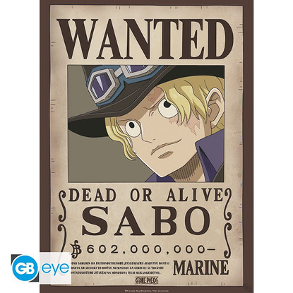 One Piece - Wanted Sabo & Ace - julistesetti 
