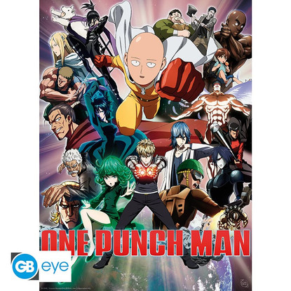 One Punch Man - Saitama & Genos - julistesetti 