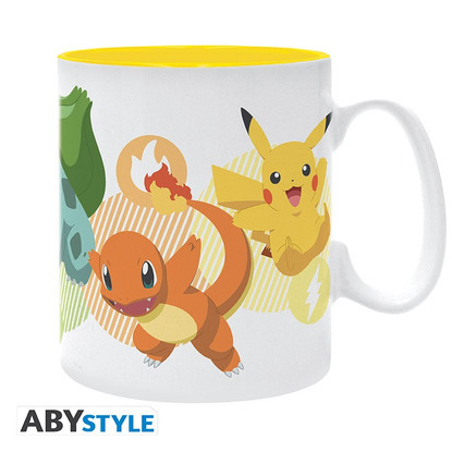 Pokémon - Pikachu ja aloituspokémonit - muki