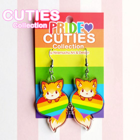Cuties Pride Rainbow Fox Korvakorut