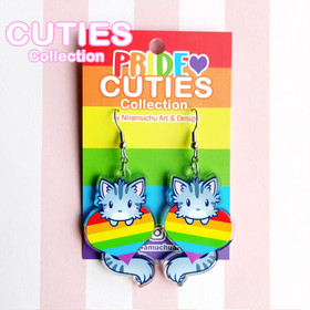 Cuties Pride Rainbow Kitty Korvakorut