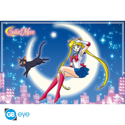 Sailor Moon - Sailor Moon & Luna - Juliste
