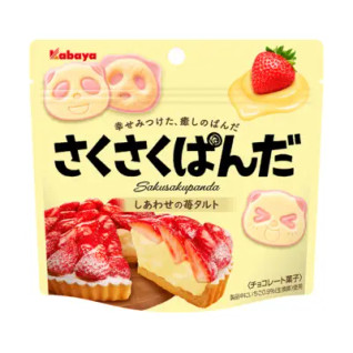 Saku Saku Panda Strawberry Tart