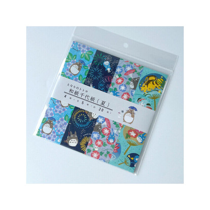Naapurini Totoro - Kesäinen origamipaperisetti