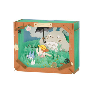 Naapurini Totoro - Totoro niityllä - paperiteatteri