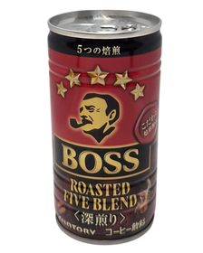 Boss Roasted Five Blend kahvijuoma