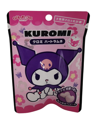 Kuromi Heart Ramune Candy