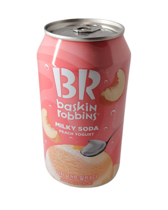 Baskin Robbins - White Peach Milky Jogurt Soda