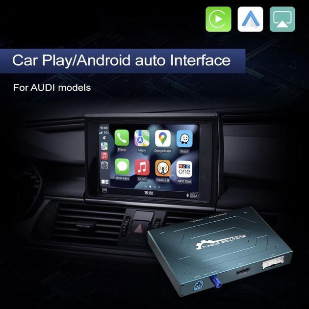 Audi A1 / Q3 RMC Carplay & Android Auto MMI moduuli Audiokit