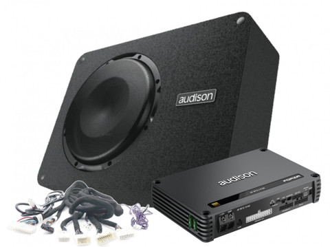 Audison AF TSL 3YP Tesla Pro vahvistin + subwoofer paketti