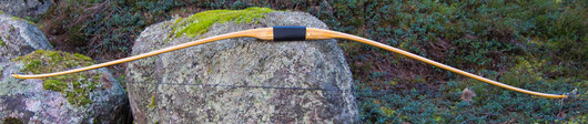 Hikkori-osage-laminaattijousi, 38#@28