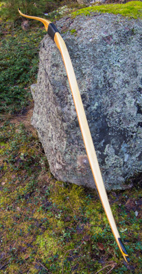 Hikkori-osage-laminaattijousi, 38#@28