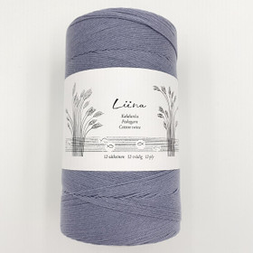 12-ply Liina cotton twine Dark Grey