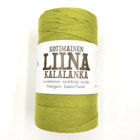 12-säikeinen Liina kalalanka Lime