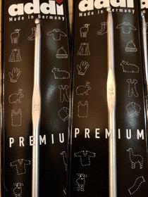 Addi aluminium crochet hoon