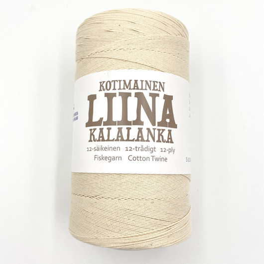 12-säikeinen Liina kalalanka Valkaisematon