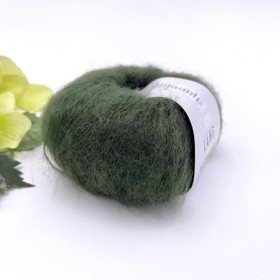 Mohair Luxe Forest green