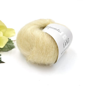 Mohair Luxe Kermanvalkoinen