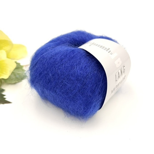 Mohair Luxe Sininen