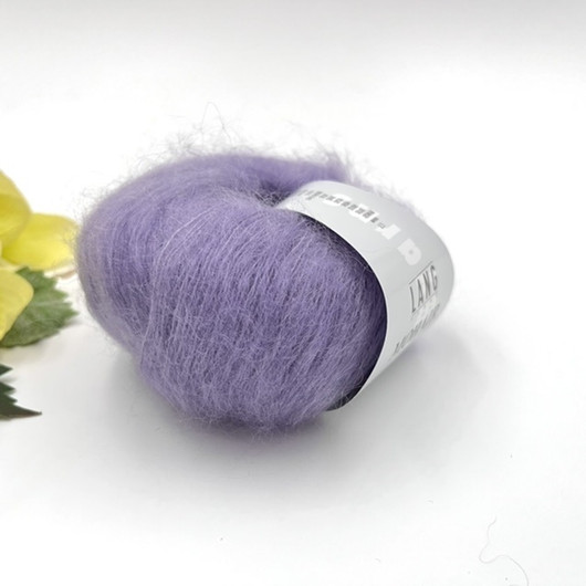Mohair Luxe Vaalea Lila