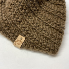 Leather tag ”Handmade”