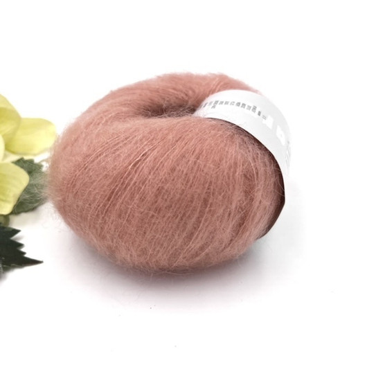 Mohair Luxe Vaalea Roosa