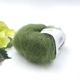 Mohair Luxe Yellow green