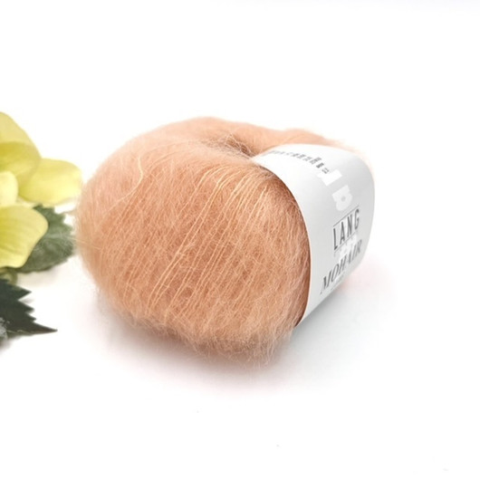 Mohair Luxe Persikka