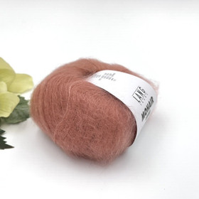 Mohair Luxe Dark Salmon