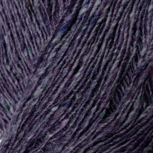 Lang Donegal Tweed Sinivioletti