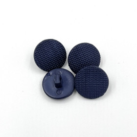 Palttinakuvioinen kantanappi Tummansininen