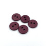 Sileä mattanappi Tummanpunainen