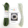 Glimmer wreath kit Green