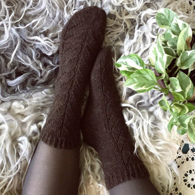 Kuusisto -sukat neuleohje, pdf