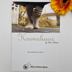 Krumeluuri sukat neuleohje, printti